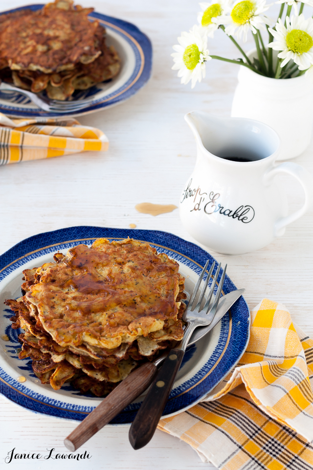 GF lemon poppy seed pancakes | Janice Lawandi @ kitchen heals soul