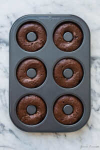 Baked Chocolate Donuts, not fried