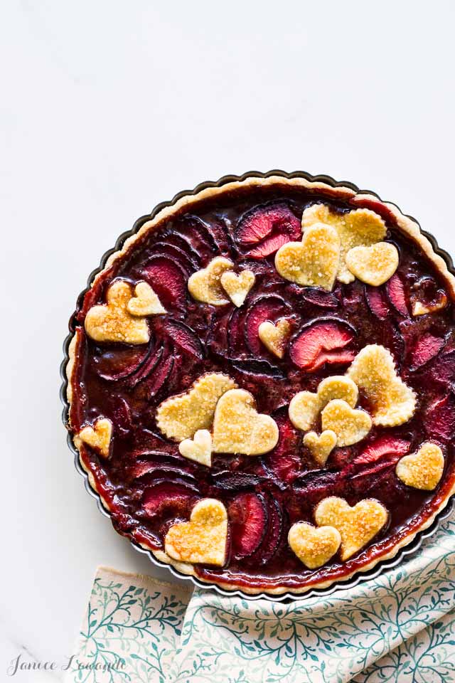 Plum tart recipe | @ktchnhealssoul