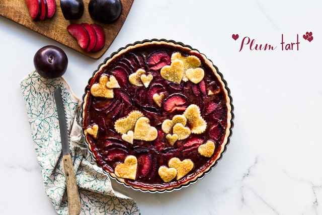 Plum tart | @ktchnhealssoul